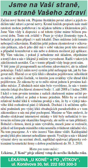 Článek z července a srpna 2008