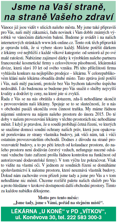 Článek z listopadu 2009