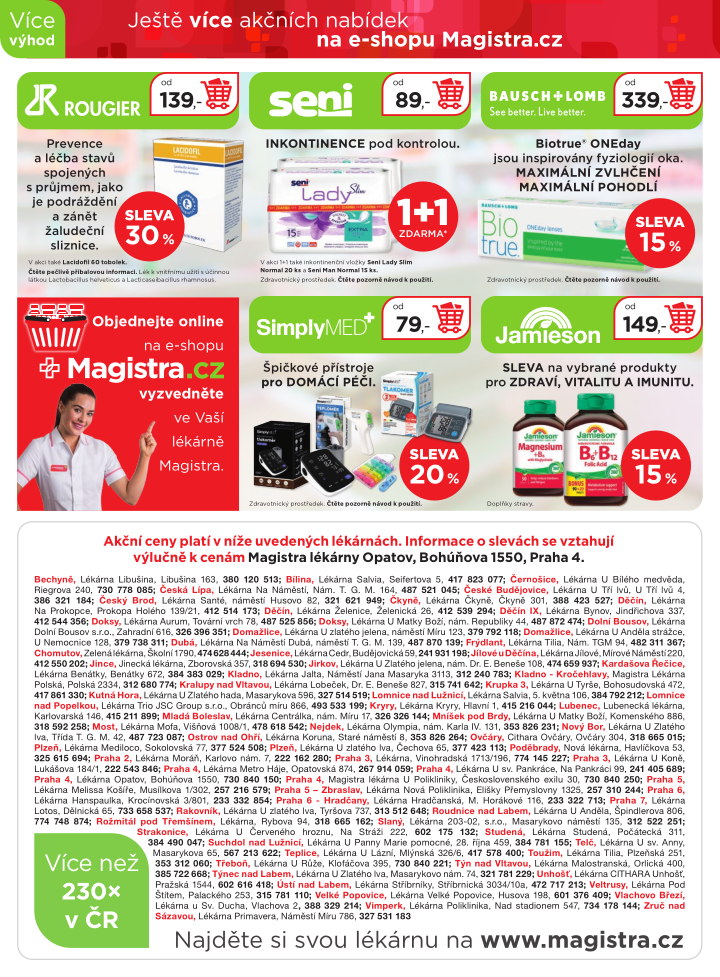 Akce - Dobrá lékárna